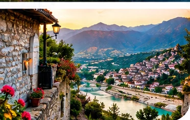Paesaggio storico e montano dell'Albania